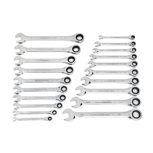 GEARWRENCH 35720 - 06 20 Piece 72 - Tooth SAE/Metric Ratcheting Combination Wrench Set - Mississauga Hardware Centre Inc