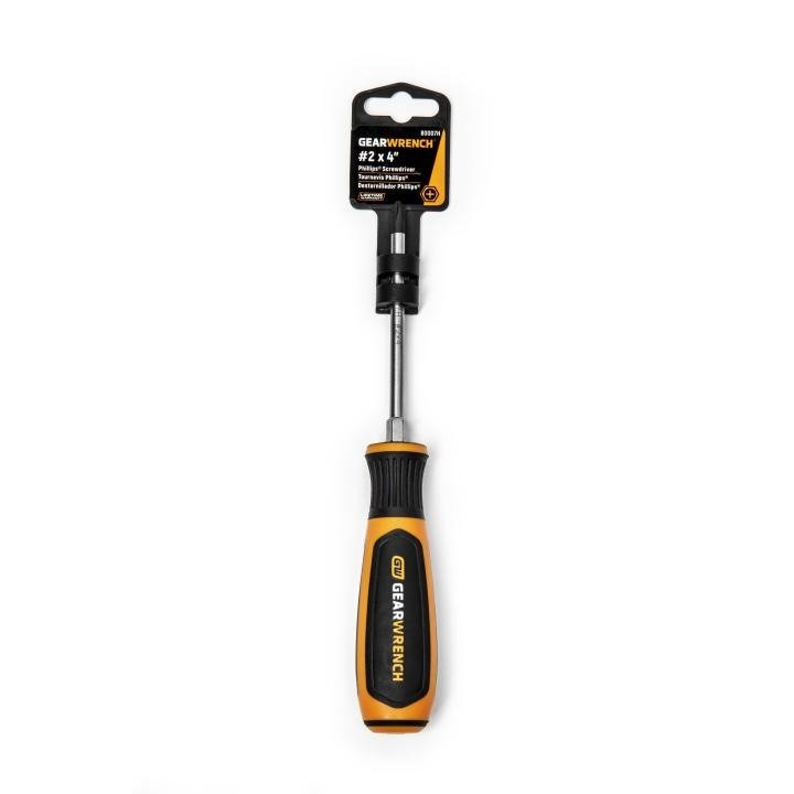 GEARWRENCH 80007H 2 x 4" Phillips® Dual Material Screwdriver - Mississauga Hardware Centre Inc