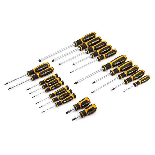 GEARWRENCH 80066H 20 Piece Phillips®/Slotted/Torx® Dual Material Screwdriver Set - Mississauga Hardware Centre Inc