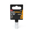 GEARWRENCH 80109 1/4" Drive 6 Point Standard SAE Socket 5/16" - Mississauga Hardware Centre Inc