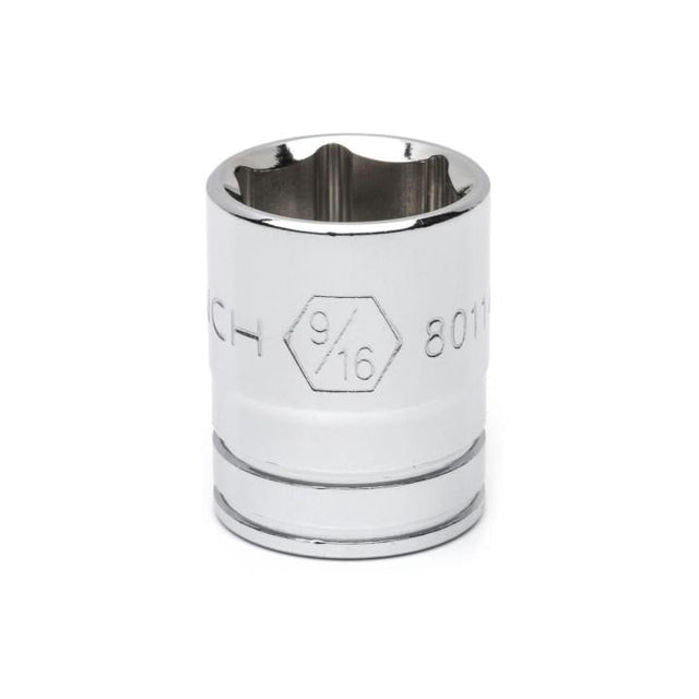 GEARWRENCH 80114D 1/4" Drive 6 Point Standard SAE Socket 9/16" - Mississauga Hardware Centre Inc