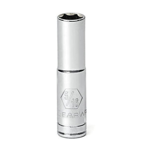GEARWRENCH 80122D 1/4" Drive 6 Point Deep SAE Socket 7/16" - Mississauga Hardware Centre Inc