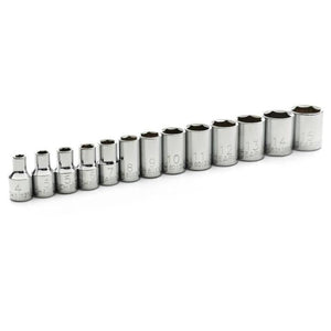 GEARWRENCH 80302D 13 Piece 1/4" Drive 6 Point Standard Metric Socket Set - Mississauga Hardware Centre Inc