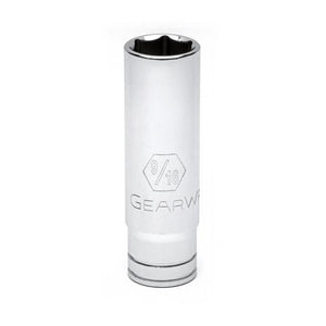 GEARWRENCH 80368 3/8" Drive 6 Point Deep SAE Socket 9/16" - Mississauga Hardware Centre Inc