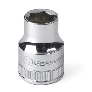 GEARWRENCH 80377 3/8" Drive 6 Point Standard Metric Socket 9mm - Mississauga Hardware Centre Inc