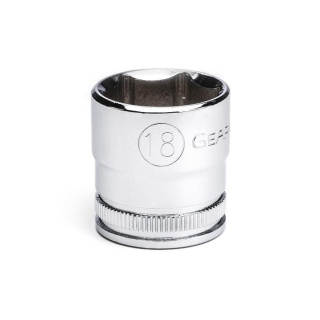 GEARWRENCH 80386 3/8" Drive 6 Point Standard Metric Socket 18mm - Mississauga Hardware Centre Inc