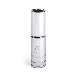 GEARWRENCH 80393D 3/8" Drive 6 Point Deep Metric Socket 11mm - Mississauga Hardware Centre Inc