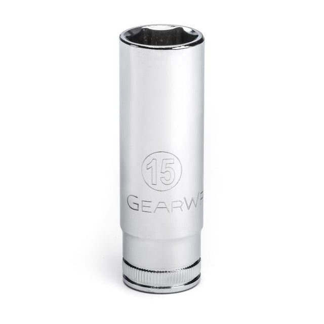 GEARWRENCH 80397 3/8" Drive 6 Point Deep Metric Socket 15mm - Mississauga Hardware Centre Inc