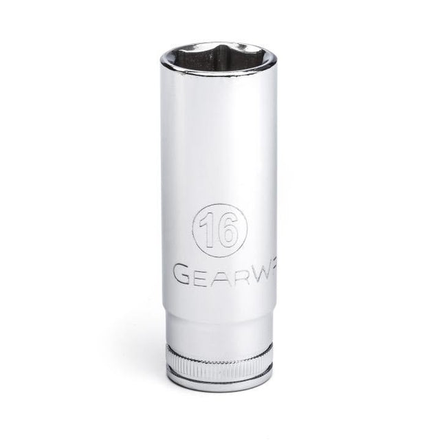 GEARWRENCH 80398 3/8" Drive 6 Point Deep Metric Socket 16mm - Mississauga Hardware Centre Inc