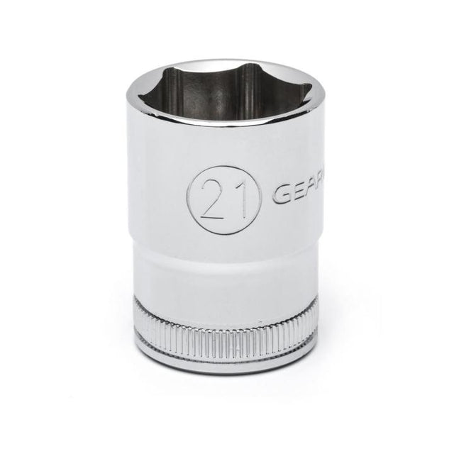 GEARWRENCH 80633 1/2" Drive 6 Point Standard Metric Socket 21mm - Mississauga Hardware Centre Inc