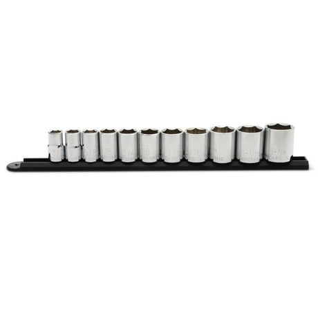 GEARWRENCH 80703 11 Piece 1/2" Drive 6 Point Standard SAE Socket Set - Mississauga Hardware Centre Inc