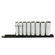 GEARWRENCH 80705 8 Piece 1/2" Drive 6 Point Deep SAE Socket Set - Mississauga Hardware Centre Inc
