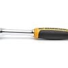 GEARWRENCH 81007T 1/4" Drive 90 - Tooth Dual Material Teardrop Ratchet 6" - Mississauga Hardware Centre Inc