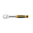 GEARWRENCH 81007T 1/4" Drive 90 - Tooth Dual Material Teardrop Ratchet 6" - Mississauga Hardware Centre Inc