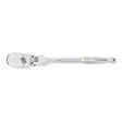 GEARWRENCH 81012T 1/4" Drive 90 - Tooth Flex Head Teardrop Ratchet 7" - Mississauga Hardware Centre Inc