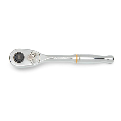 GEARWRENCH 81014T 1/4" Drive 90 - Tooth Quick Release Teardrop Ratchet 5" - Mississauga Hardware Centre Inc