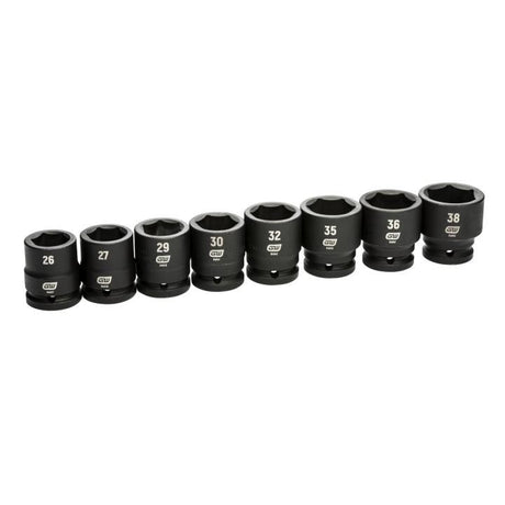 GEARWRENCH 84030 8 Piece 3/4" Drive 6 Point Metric Impact Socket Set - Mississauga Hardware Centre Inc