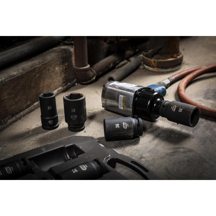 GEARWRENCH 84032 8 Piece 3/4" Drive 6 Point Metric Deep Impact Socket Set - Mississauga Hardware Centre Inc