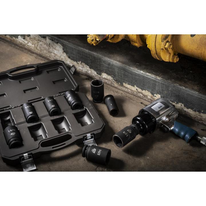 GEARWRENCH 84036 8 Piece 3/4" Drive 6 Point SAE Deep Impact Socket Set - Mississauga Hardware Centre Inc