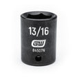 GEARWRENCH 84507N 1/2" Drive 6 Point Standard Impact SAE Socket 13/16" - Mississauga Hardware Centre Inc