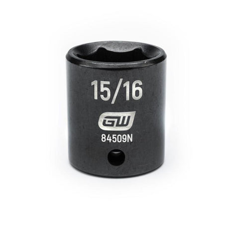 GEARWRENCH 84509N 1/2" Drive 6 Point Standard Impact SAE Socket 15/16" - Mississauga Hardware Centre Inc