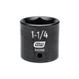 GEARWRENCH 84514N 1/2" Drive 6 Point Standard Impact SAE Socket 1 - 1/4" - Mississauga Hardware Centre Inc