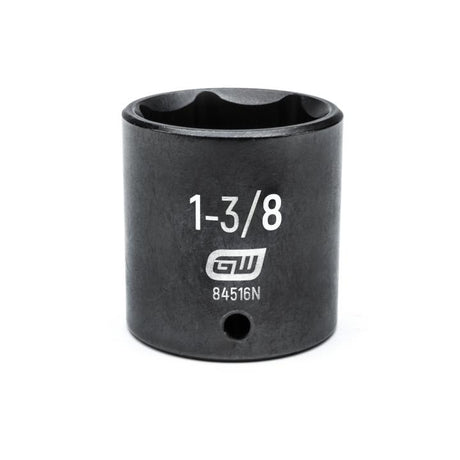 GEARWRENCH 84516N 1/2" Drive 6 Point Standard Impact SAE Socket 1 - 3/8" - Mississauga Hardware Centre Inc