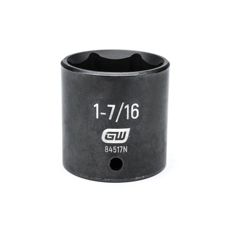 GEARWRENCH 84517N 1/2" Drive 6 Point Standard Impact SAE Socket 1 - 7/16" - Mississauga Hardware Centre Inc