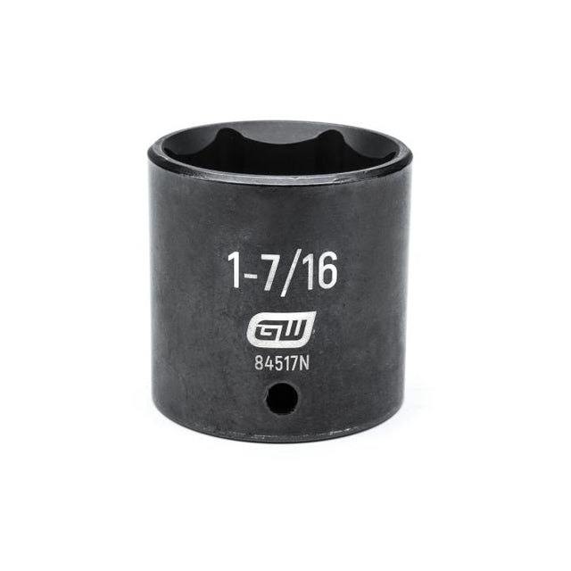 GEARWRENCH 84517N 1/2" Drive 6 Point Standard Impact SAE Socket 1 - 7/16" - Mississauga Hardware Centre Inc
