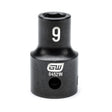 GEARWRENCH 84521N 1/2" Drive 6 Point Standard Impact Metric Socket 9mm - Mississauga Hardware Centre Inc