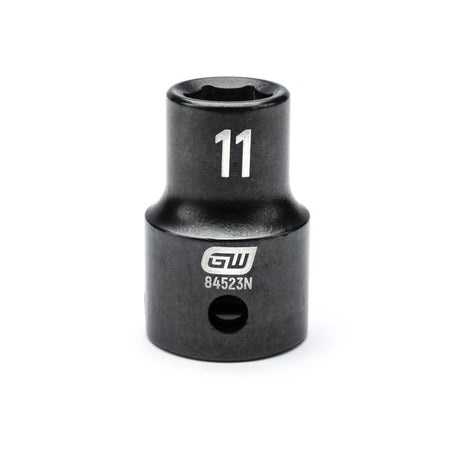 GEARWRENCH 84523N 1/2" Drive 6 Point Standard Impact Metric Socket 11mm - Mississauga Hardware Centre Inc