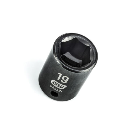 GEARWRENCH 84531N 1/2" Drive 6 Point Standard Impact Metric Socket 19mm - Mississauga Hardware Centre Inc