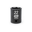 GEARWRENCH 84534N 1/2" Drive 6 Point Standard Impact Metric Socket 22mm - Mississauga Hardware Centre Inc