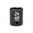 GEARWRENCH 84536N 1/2" Drive 6 Point Standard Impact Metric Socket 24mm - Mississauga Hardware Centre Inc