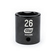 GEARWRENCH 84538N 1/2" Drive 6 Point Standard Impact Metric Socket 26mm - Mississauga Hardware Centre Inc