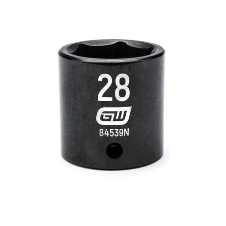 GEARWRENCH 84539N 1/2" Drive 6 Point Standard Impact Metric Socket 28mm - Mississauga Hardware Centre Inc