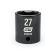 GEARWRENCH 84545N 1/2" Drive 6 Point Standard Impact Metric Socket 27mm - Mississauga Hardware Centre Inc