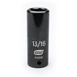 GEARWRENCH 84553N 1/2" Drive 6 Point Deep Impact SAE Socket 13/16" - Mississauga Hardware Centre Inc