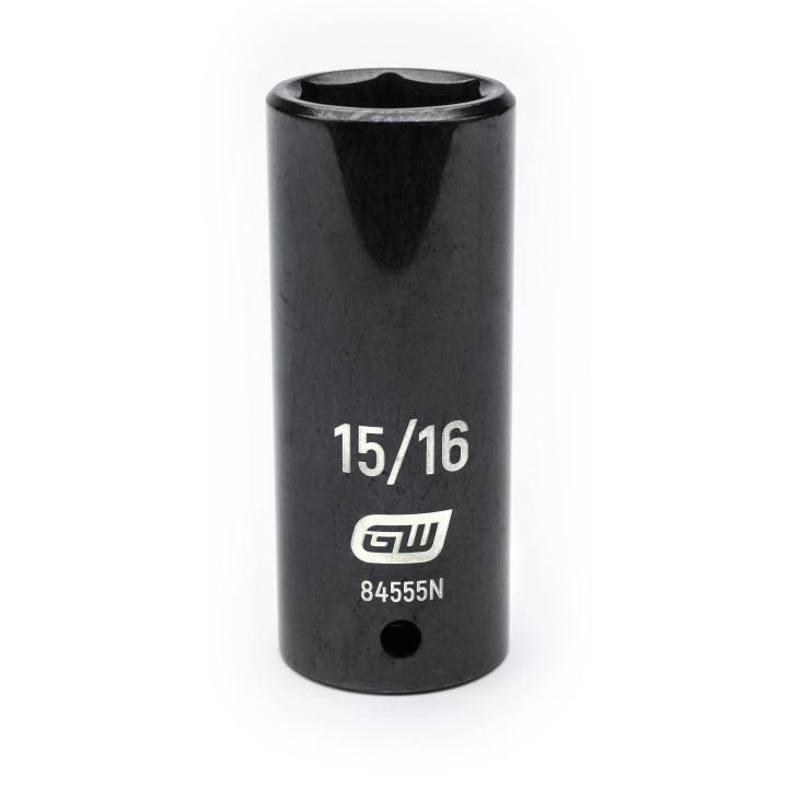 GEARWRENCH 84555N 1/2" Drive 6 Point Deep Impact SAE Socket 15/16" - Mississauga Hardware Centre Inc
