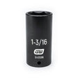GEARWRENCH 84559N 1/2" Drive 6 Point Deep Impact SAE Socket 1 - 3/16" - Mississauga Hardware Centre Inc