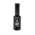 GEARWRENCH 84566N 1/2" Drive 6 Point Deep Impact Metric Socket 8mm - Mississauga Hardware Centre Inc