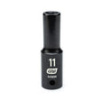 GEARWRENCH 84569N 1/2" Drive 6 Point Deep Impact Metric Socket 11mm - Mississauga Hardware Centre Inc