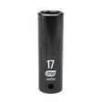 GEARWRENCH 84575N 1/2" Drive 6 Point Deep Impact Metric Socket 17mm - Mississauga Hardware Centre Inc