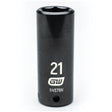 GEARWRENCH 84579N 1/2" Drive 6 Point Deep Impact Metric Socket 21mm - Mississauga Hardware Centre Inc