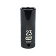 GEARWRENCH 84581N 1/2" Drive 6 Point Deep Impact Metric Socket 23mm - Mississauga Hardware Centre Inc
