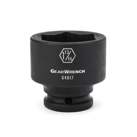 GEARWRENCH 84806 3/4" Drive 6 Point Standard Impact SAE Socket 1 - 1/8" - Mississauga Hardware Centre Inc