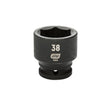 GEARWRENCH 84849 3/4" Drive 6 Point Standard Impact Metric Socket 38mm - Mississauga Hardware Centre Inc