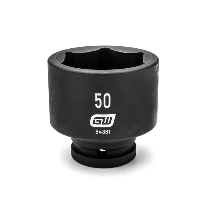 GEARWRENCH 84861 3/4" Drive 6 Point Standard Impact Metric Socket 50mm - Mississauga Hardware Centre Inc