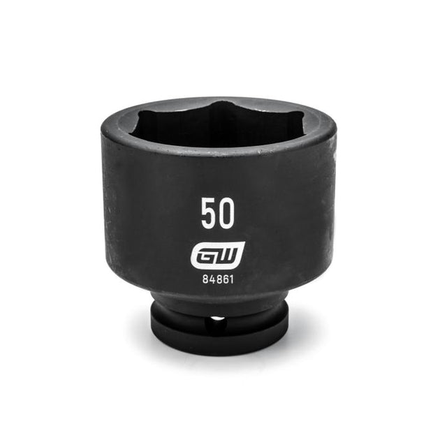 GEARWRENCH 84861 3/4" Drive 6 Point Standard Impact Metric Socket 50mm - Mississauga Hardware Centre Inc