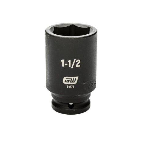 GEARWRENCH 84875 3/4" Drive 6 Point Deep Impact SAE Socket 1 - 1/2" - Mississauga Hardware Centre Inc